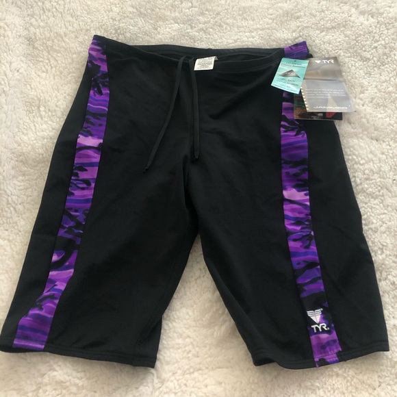 TYR Pants - TYR Lycra black